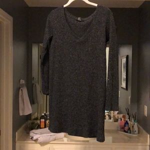 Dark Grey sweater dress